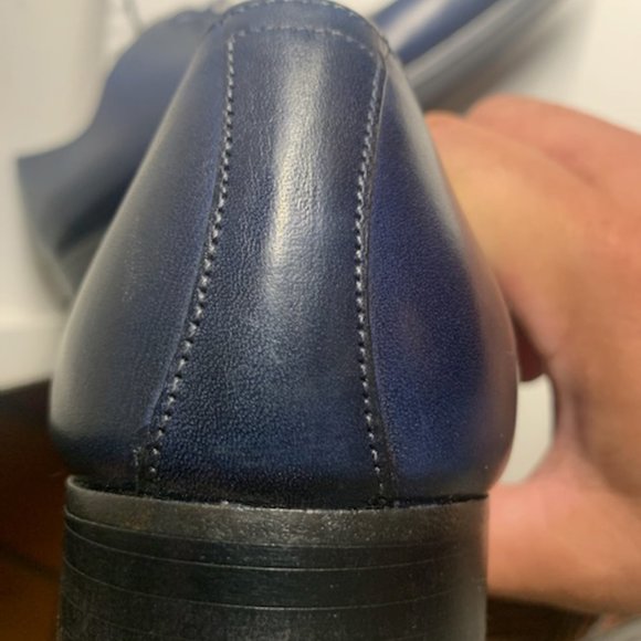 Handpainted Oxford // Navy - Picture 5 of 8